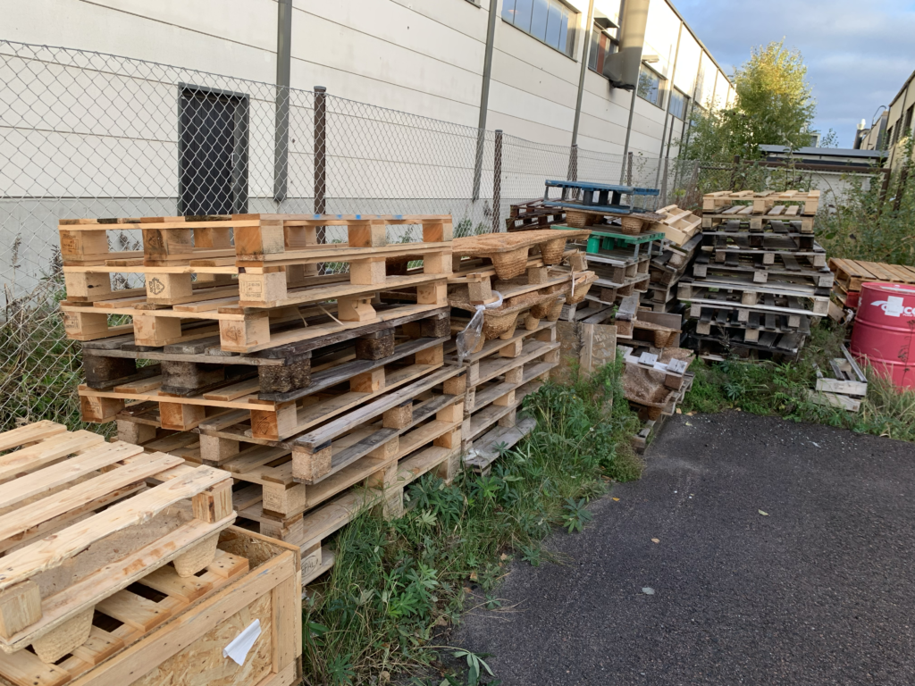 Kuormalavojen kierrätys käynnissä